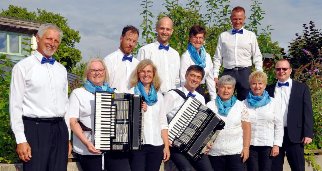 Akkordeonorchester Chiemsee im Sommer 2022. (Bild: W. Aicher / ©AOC)